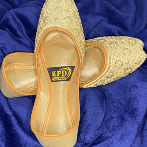 Royal Golden Khussa – Luxurious Ethnic Footwear