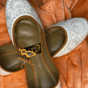 White Khussa – Graceful Classic Elegance