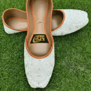 White Khussa – Graceful Classic Elegance